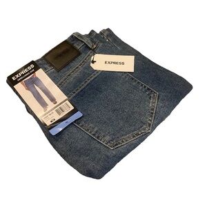 Express Woman’s Size 10 Embellished Blue Jeans NWT, $98 MSRP